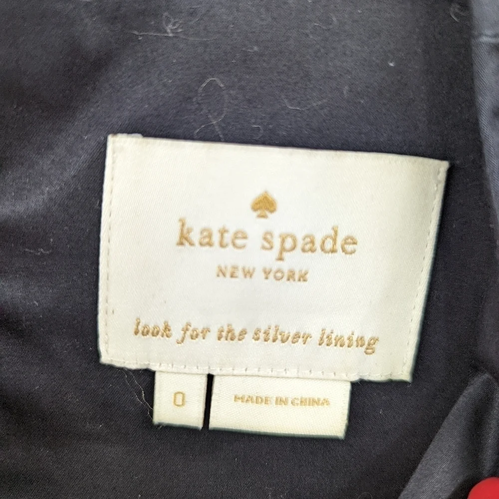 KATE SPADE NEW YORK Striped Knee-Length Dress